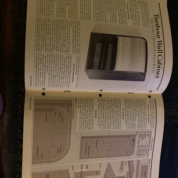 🎉5/$10🎉 Woodsmith magazine number 17 September 1981 tambour stereo cabinet - Picture 6 of 11